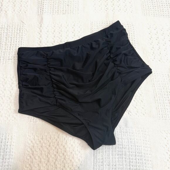 new 2XL Share Happy Moments With You ruched bikini swim bottom SW2 2949 - Picture 8 of 8